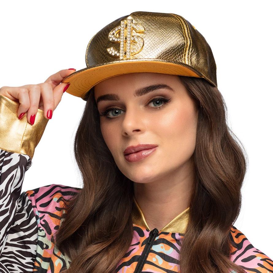 Casquette Dollar Doré