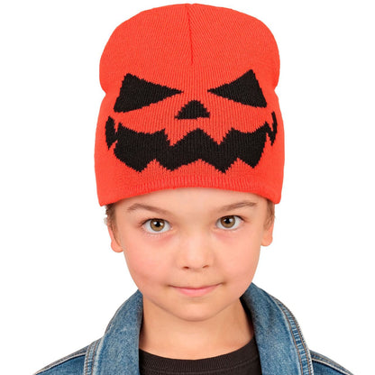 Bonnet de citrouille pour enfant