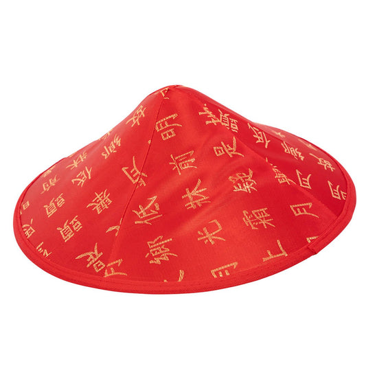 Chapeau Chinois Rouge