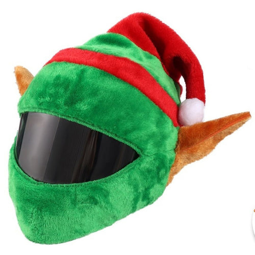 Costume Lutin Adulte Enfant - Tablier Et Bonnet De Noël Rouge Vert - Déguisement Festif Parfait