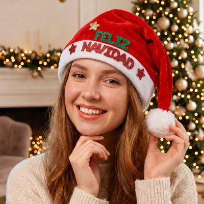 Bonnet Joyeux Noël Rouge
