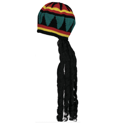 Chapeau Jamaïcain avec des Rastas