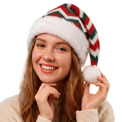 Bonnet de Noël tricolore