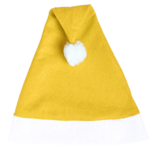 Bonnet du Père Noël Jaune
