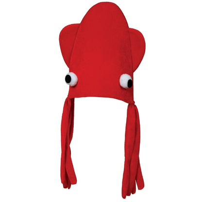 Chapeau Pieuvre Rouge