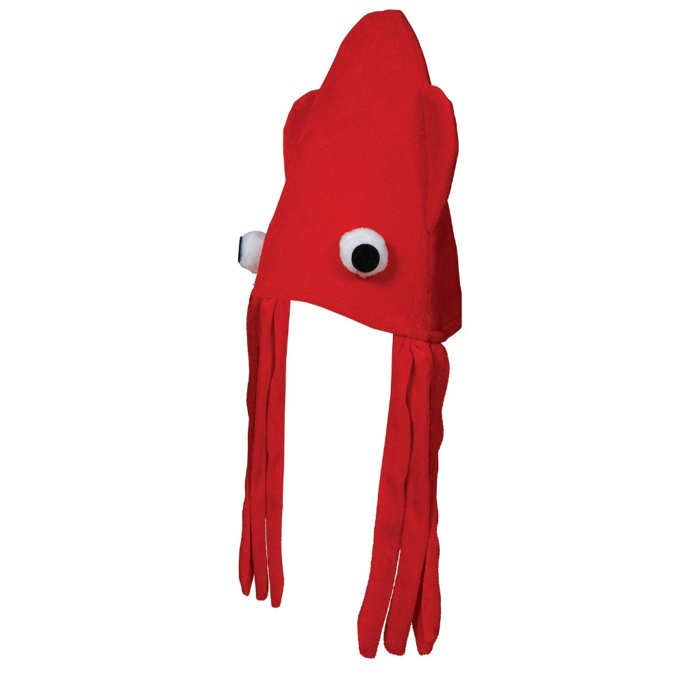 Chapeau Pieuvre Rouge