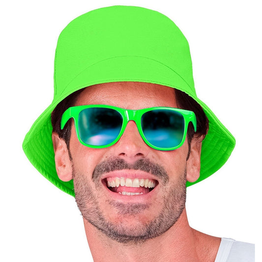 Bonnet vert fluo