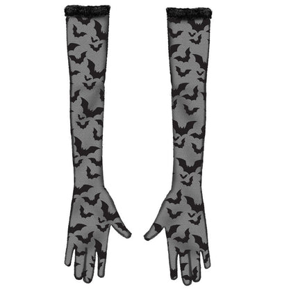 Gants Longs Gothiques Chauve-Souris