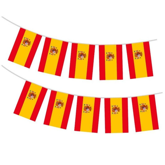 Guirlande à fanions Espagne 10 m