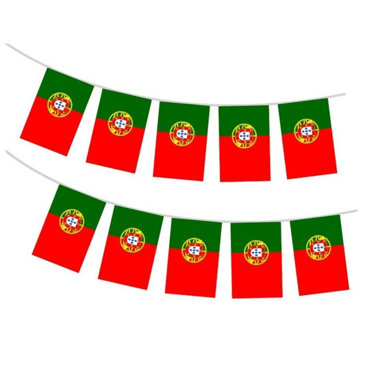Guirlande à fanions Portugal 10 m