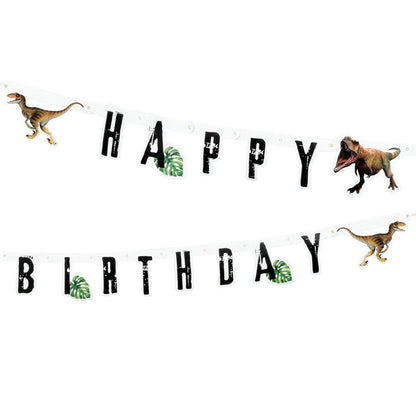 Guirlande d'Anniversaire Dinosaure Rex