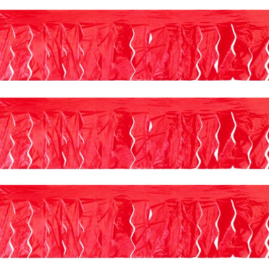 Guirlande à Franges Rouge