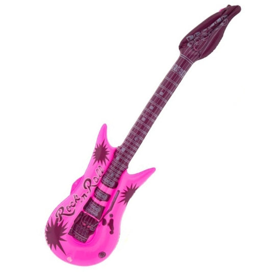 Guitare Rock&Roll Rose Gonflable