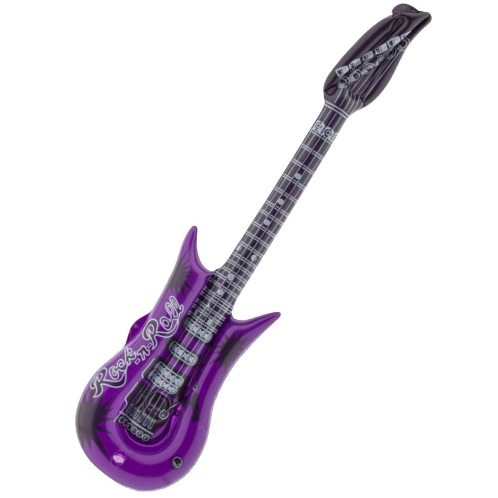 Guitare Rock&Roll Violette Gonflable