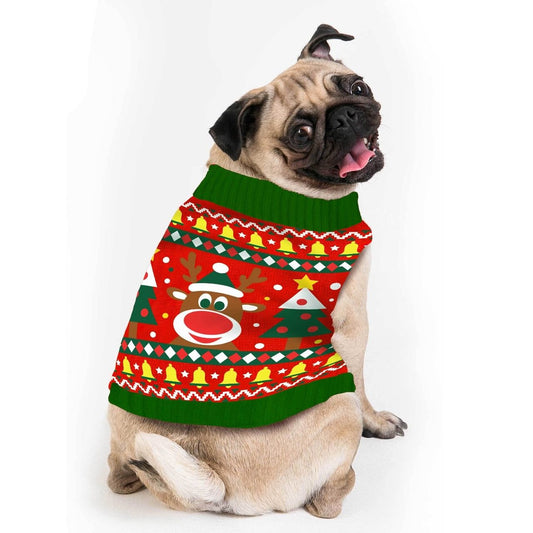 Pull de Noël Renne pour animal de compagnie