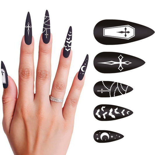 Kit de 12 Ongles Vampire