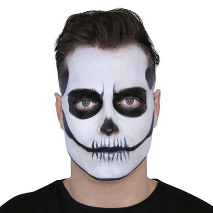 Kit Maquillage Squelette Blanc et Noir