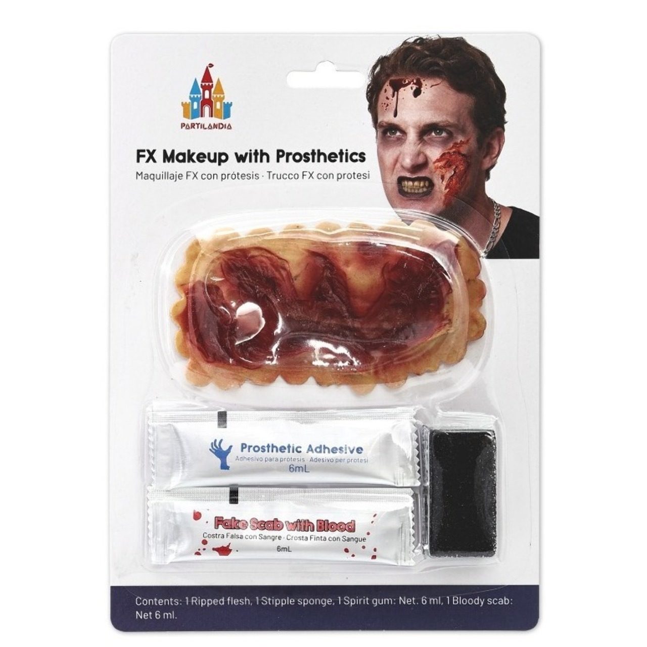 Kit de Maquillage Blessure Sanglante