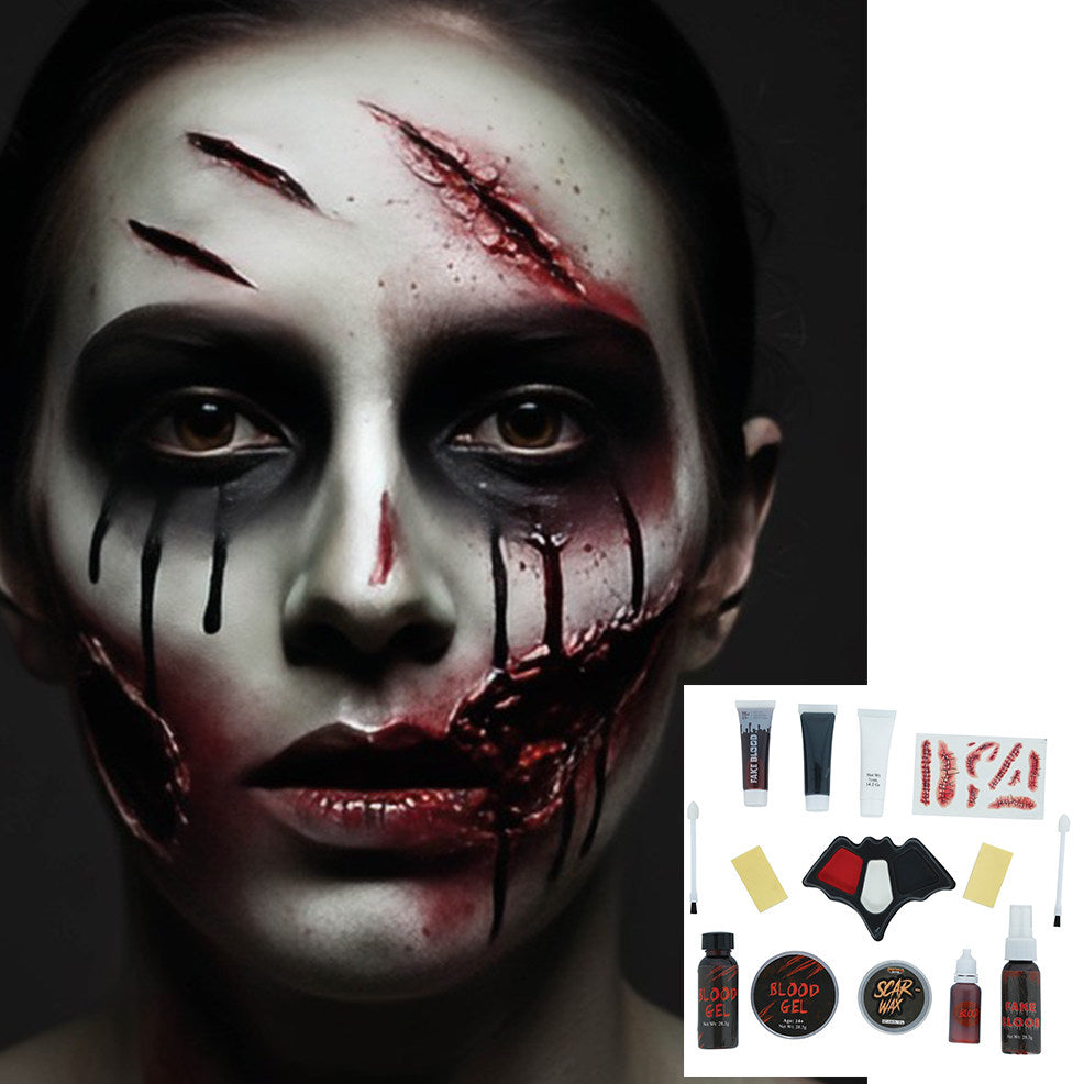 Kit Maquillage de Zombie Sinistre