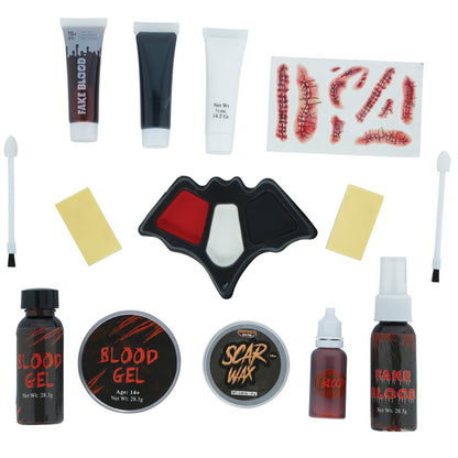 Kit Maquillage de Zombie Sinistre