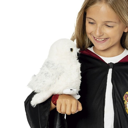 Hibou Hedwig en peluche à pince Harry Potter, blanc, taille unique,  accessoire de costume à porter pour l'Halloween