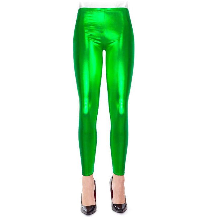 Legging Vert Métallisé