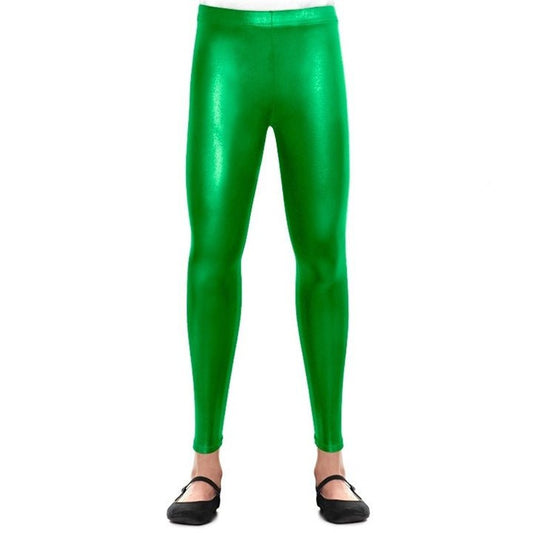 Legging Vert Métallisé enfant