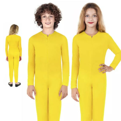 Justaucorps jaune enfant