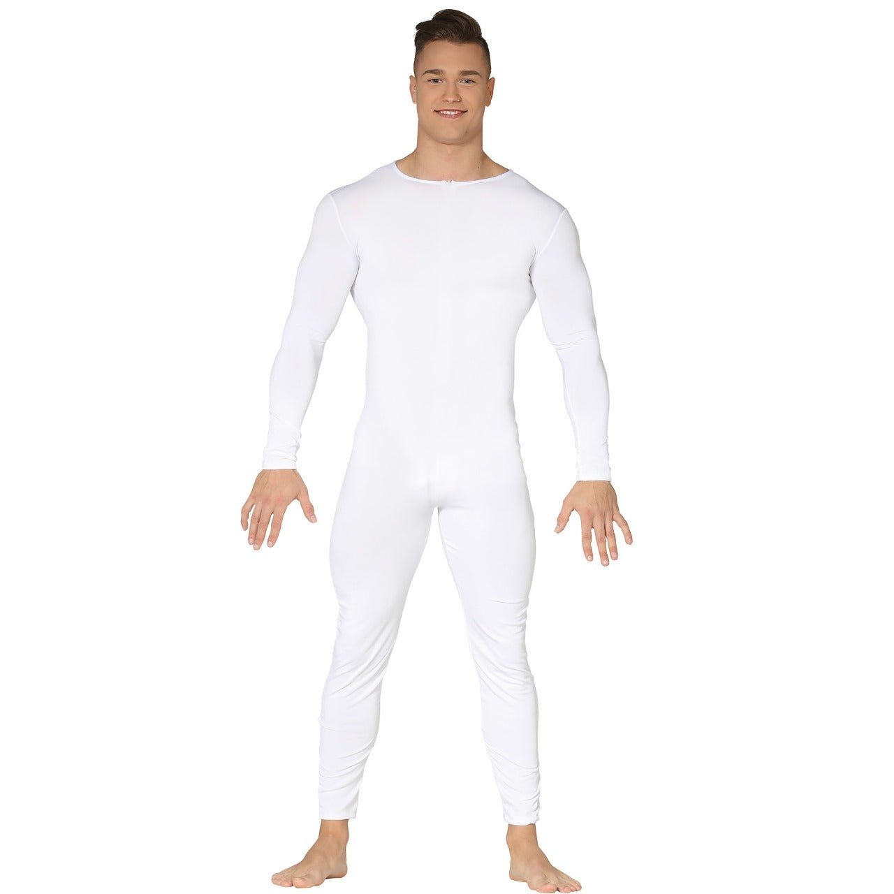 Combinaison Justaucorps Basique Blanc pour homme