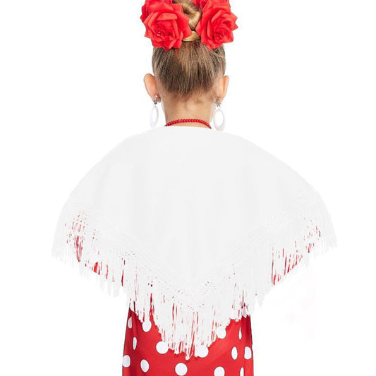 Châle blanc pour enfant