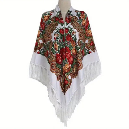 Châle Traditionnel Blanc