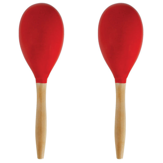 Maracas Rouges en Bois