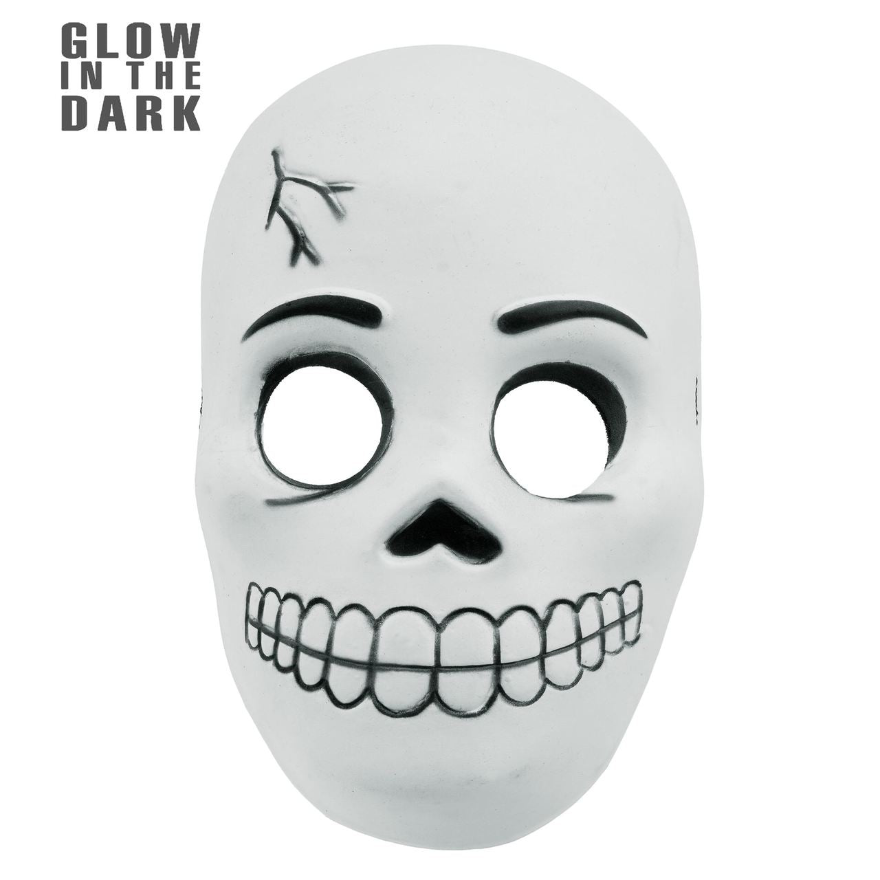 Masque de squelette Glow