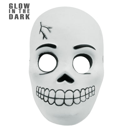 Masque de squelette Glow