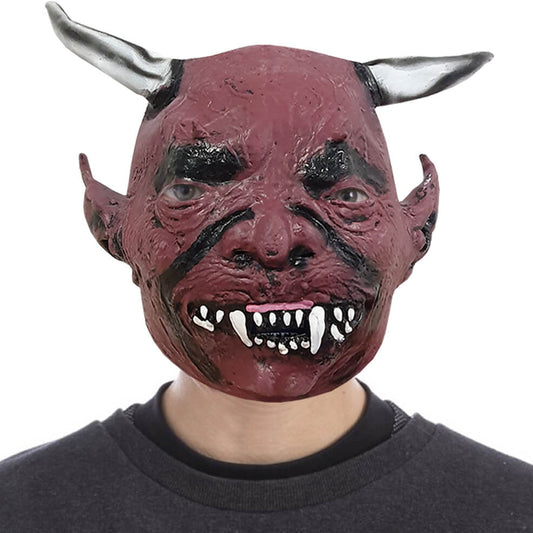 Masque en Latex de Diable Satanique