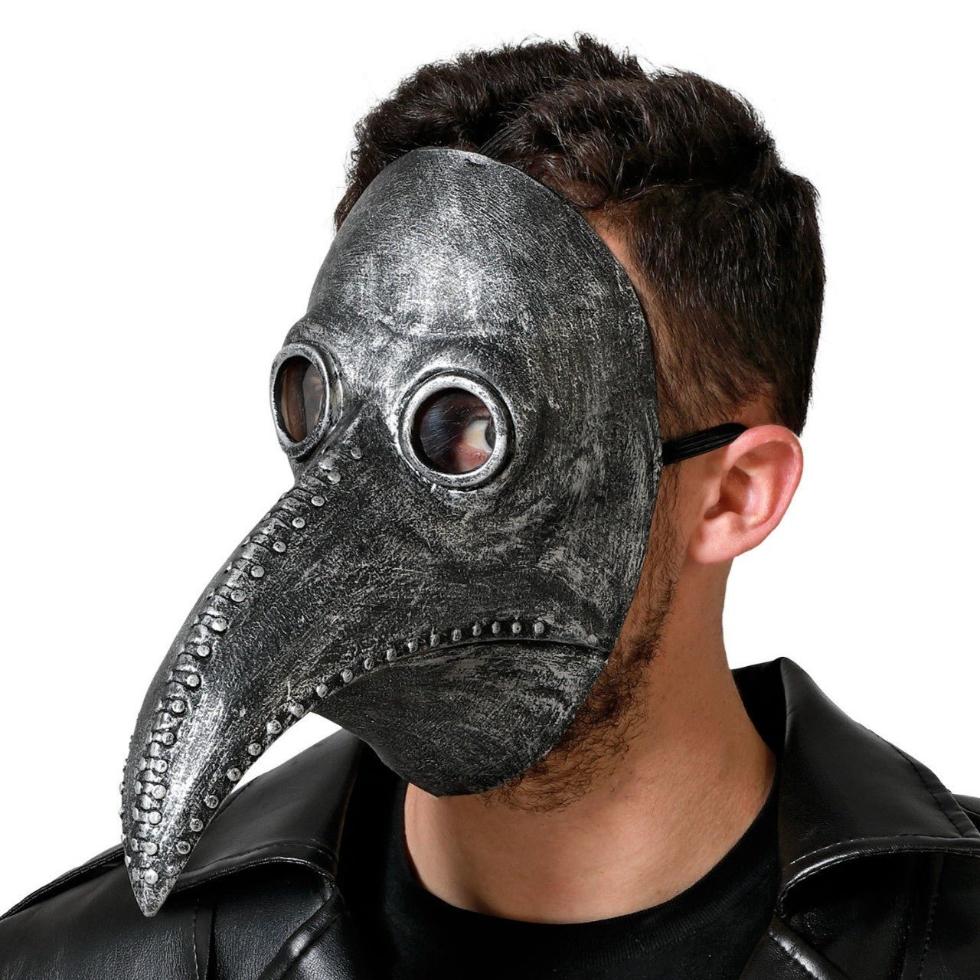 Masque en Latex du Docteur de la Peste Noire