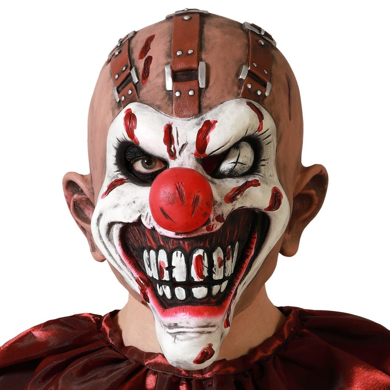 Masque de Clown en Latex Sangles