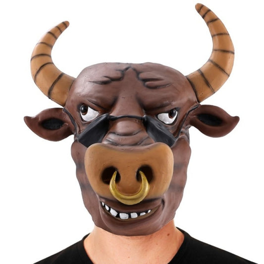 Masque en latex de Taureau