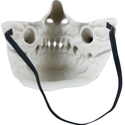 Demi-masque de latex Assassin Crocs