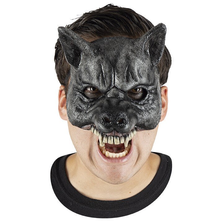 Demi-masque de Loup en Latex