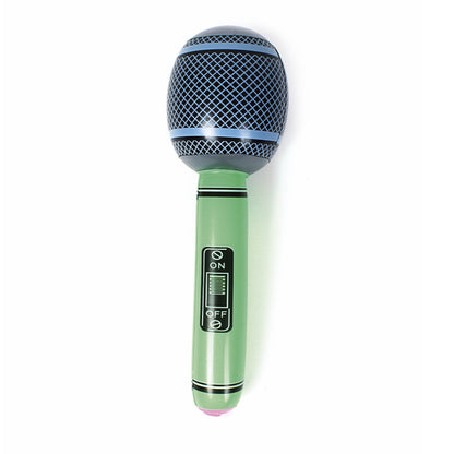 Microphone gonflable (couleurs assorties)