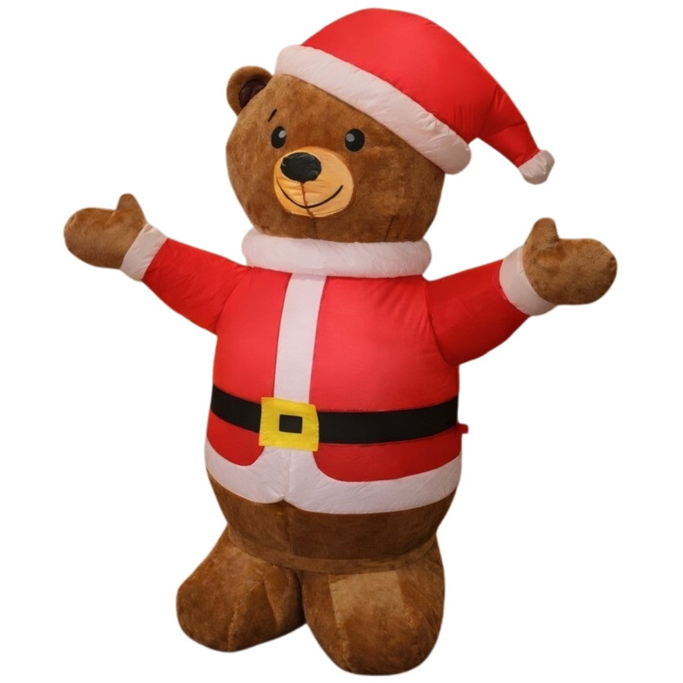 Ours de Noël Gonflable