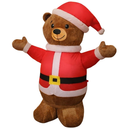 Ours de Noël Gonflable