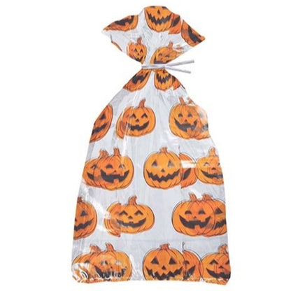 Pack de 20 Sachets pour Bonbons Citrouilles