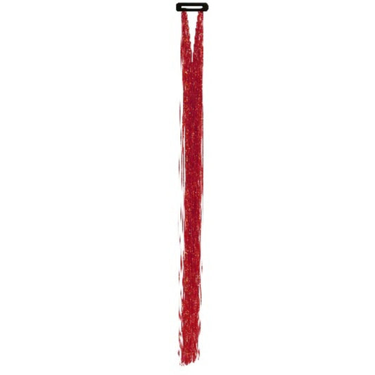Lot de 3 Mèches Rouges Brillantes
