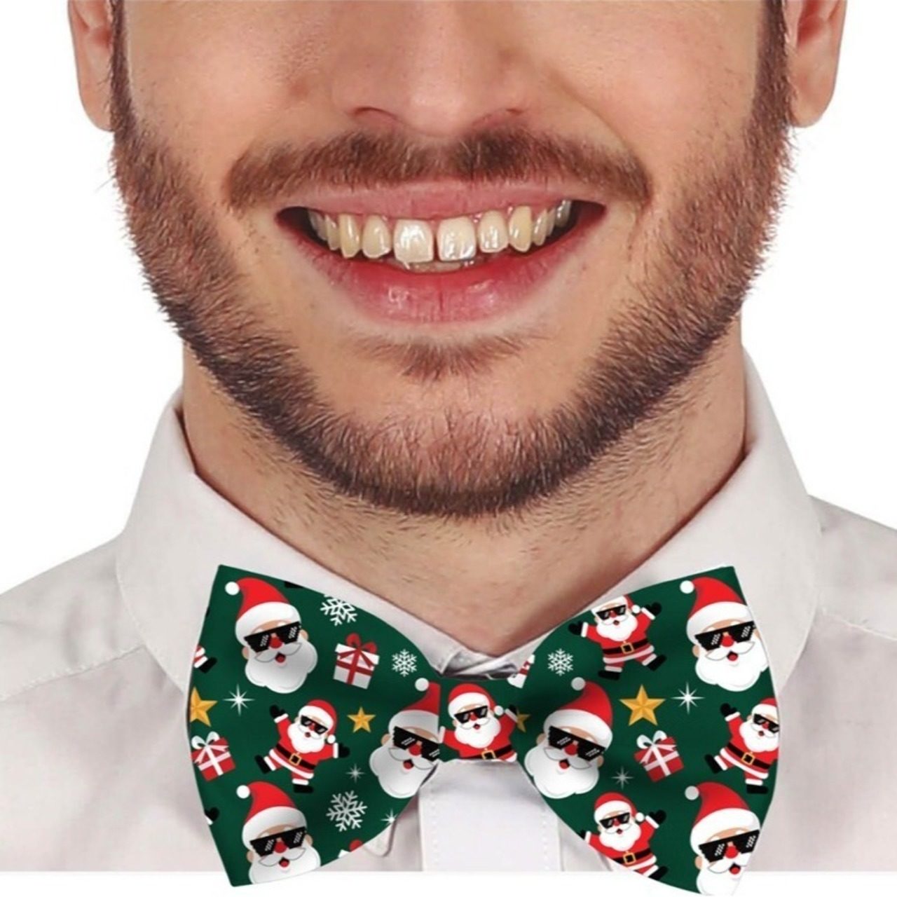 Nœud papillon de Noël vert