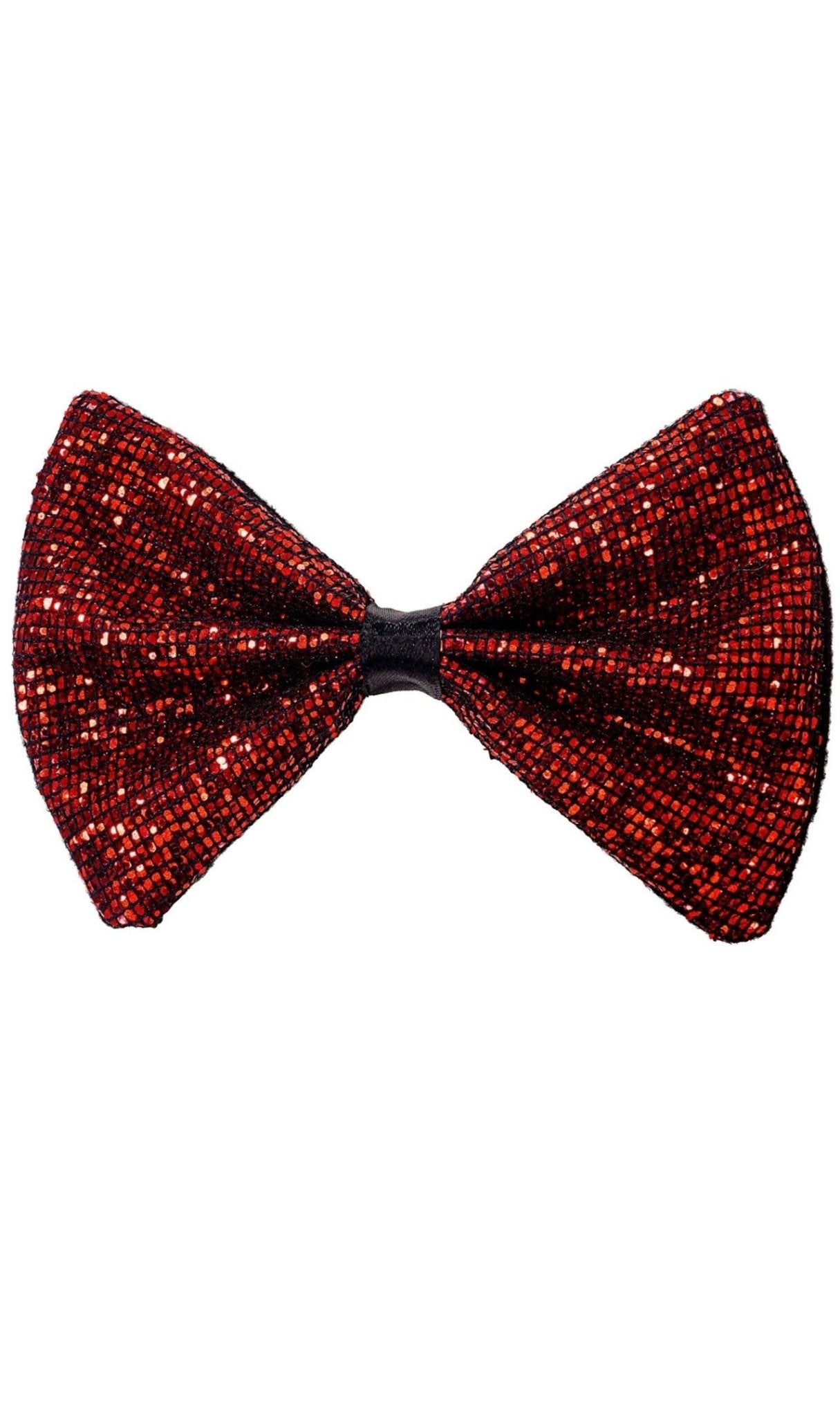 Noeud Papillon Rouge Brillant