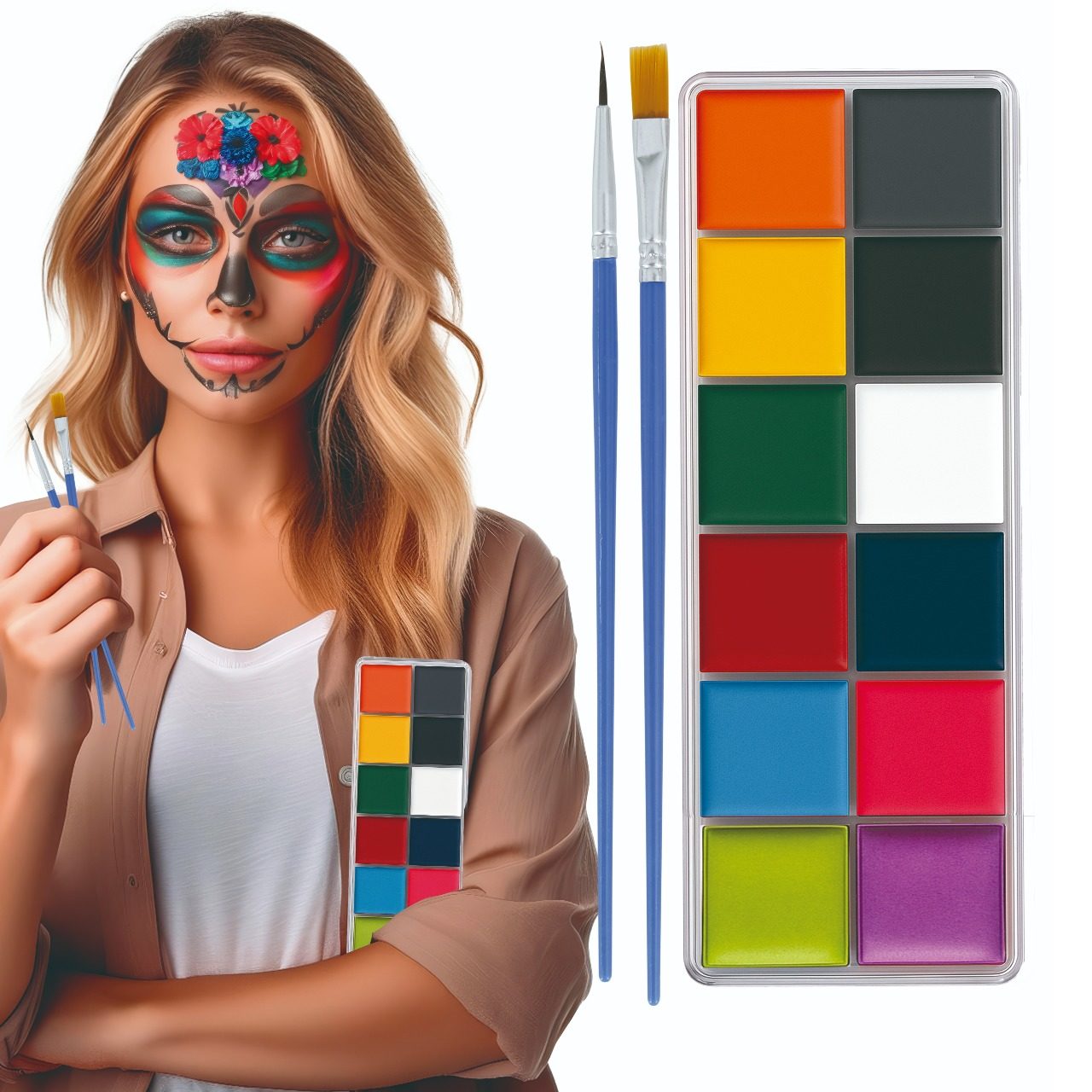 Palette de Maquillage 12 Couleurs