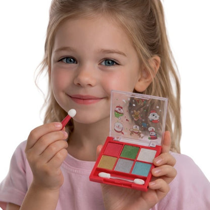 Palette de fards à paupières 6 couleurs Noël