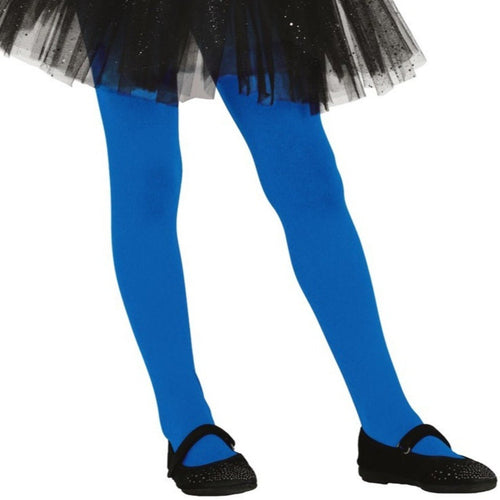 FIESTAS GUIRCA Collant Basic Bleu Enfant – Accessoire De Carnaval Et Soirée à Thème